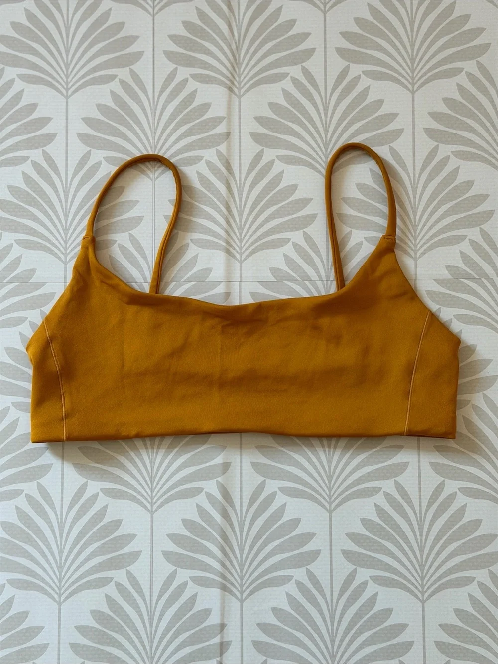Left On Friday | Pool Days Top 24 Karat (Golden Mustard) - Size Small